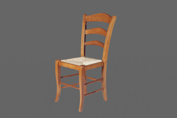 כסא עץ איטלקי מהודר עם מושב קש. מידות 50*50*97 