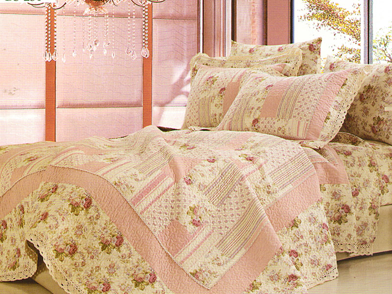 מצעים וכיסוי מיטה בסגנון צרפתי 